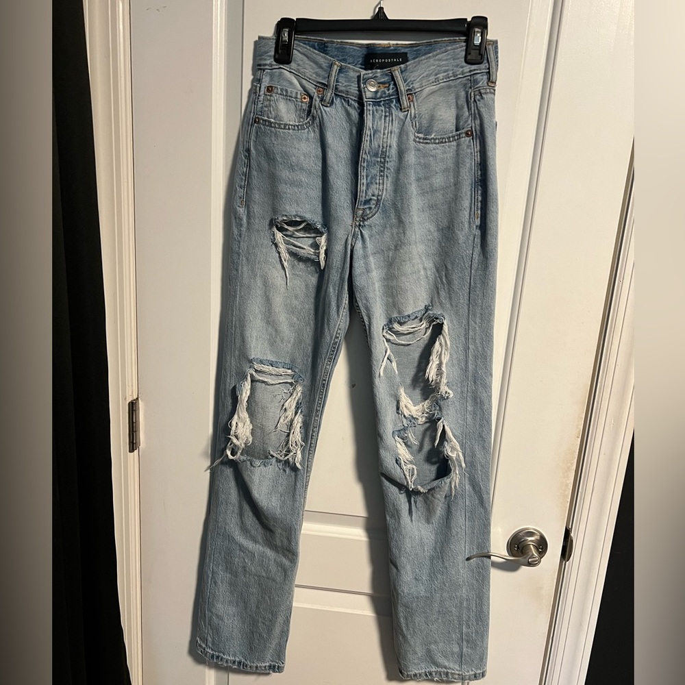 Aeropostale high rise 90s baggy jeans